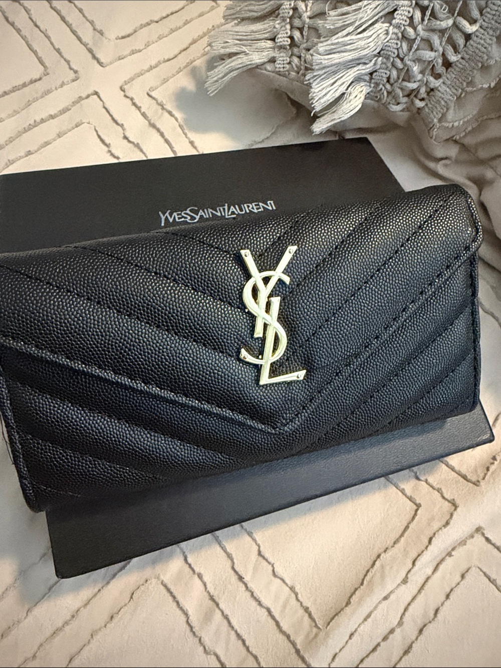 Inspired Look Quilted Wallet